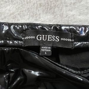 Guess patent leather pants